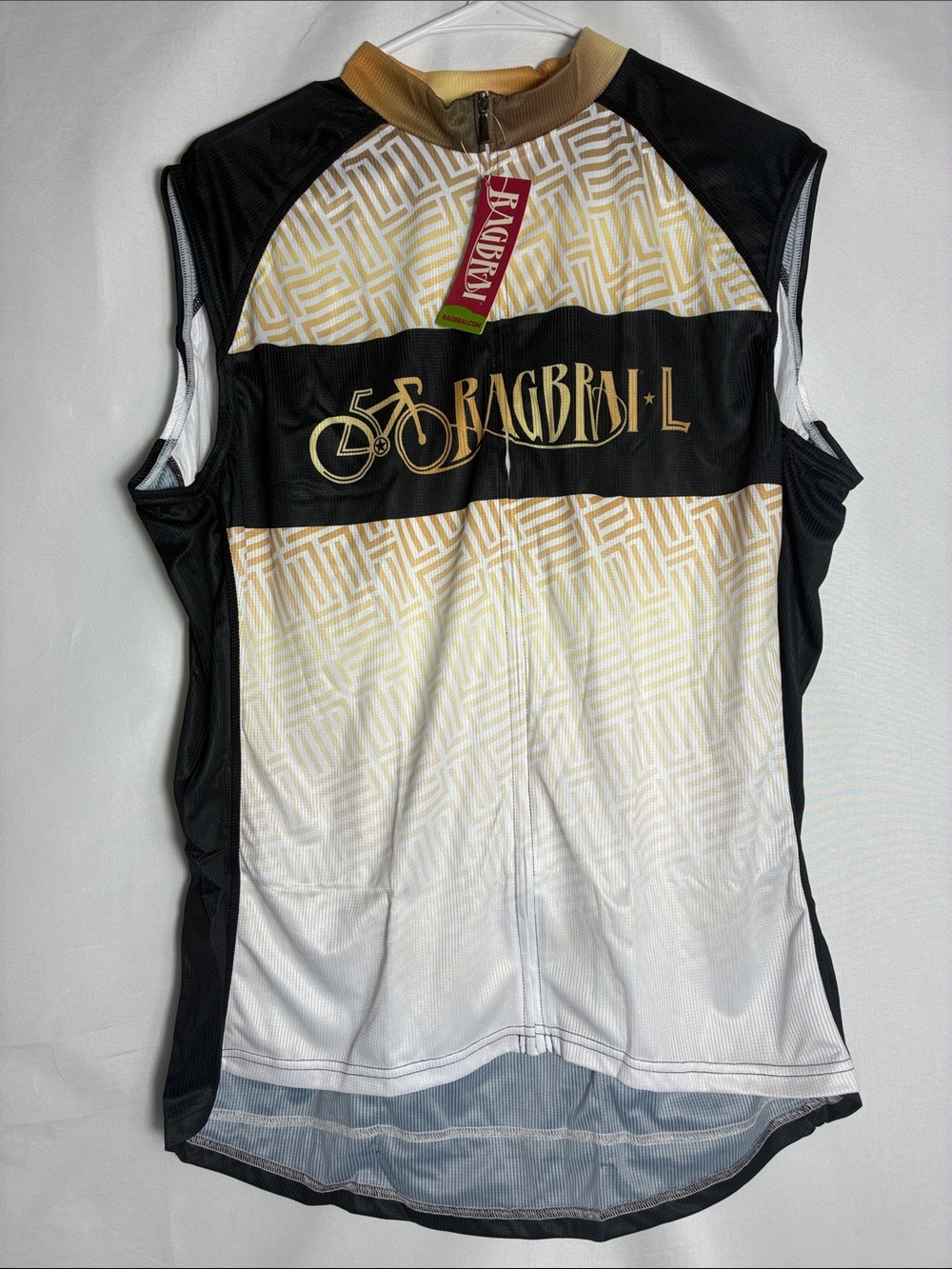 RAGBRAI 50th year 2023 Women’s Sleeveless Primal Jersey Size 3XL